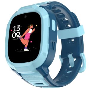 Noise Junior Explorer 2 Smart Watch for Kids with 4G SIM Compatible, 2-Way Video & Voice Calling, Geofencing, Real Time Location Monitoring via Google Maps, IP68, SOS Emergency Alerts (Frost Pop)