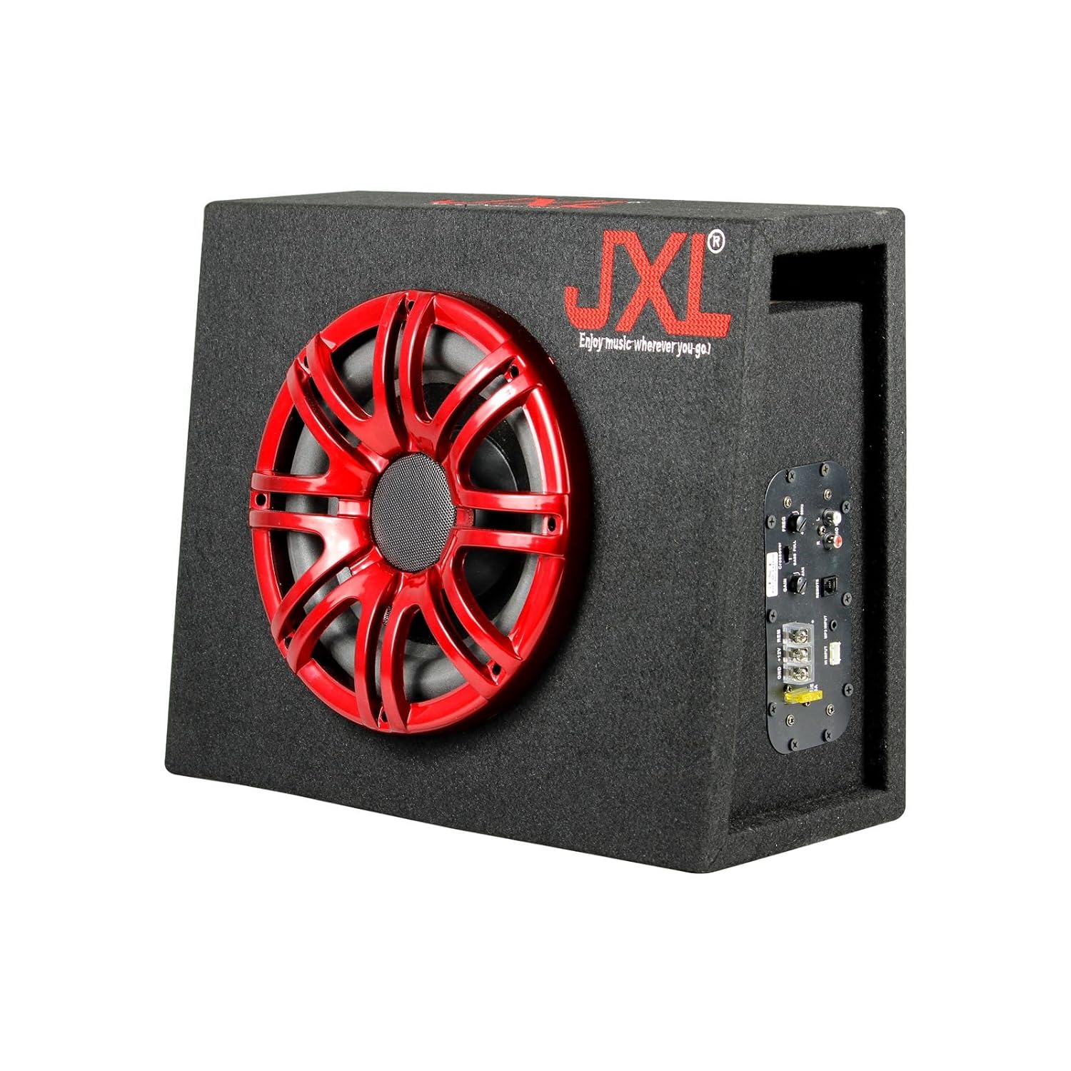 JXL1063 BX 10 INCH Enclosure Subwoofer 5600 Watt (Powered, RMS Power: 480 W)