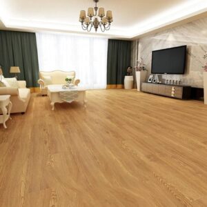 24x7 eMall PVC Flooring Planks – Self Adhesive Peel & Stick Wooden Design, Oak (18 Planks, 27 Sq. Ft.)