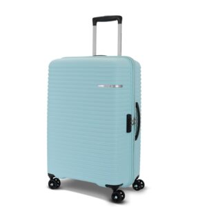 American Tourister Liftoff+ | Large Size Check-in Trolley Bag (79 cm) for Travel | 360° 8 Wheel Travel Luggage | Hard Case Polypropylene (PP) Suitcase | Mounted TSA Lock | Spa Blue