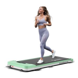 Cockatoo Smartpad 3.0 (3HP Peak) Walking Pad for Home, Remote Control, Max User Weight 90 Kg, Walkpad with Manual Adjustable 2 Incline Levels and 0.8-8 Km/Hr Speed Range, White and Green