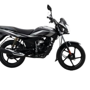 Bajaj Platina 100 Es Drum Motorcycle/Motorbike - Black Silver - Ex-Showroom