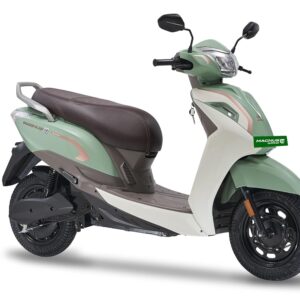 Ampere Magnus Grand Electric Scooter by Greaves | 118 km IDC Range | Safest LFP Battery with 5-Year / 75,000 km Warranty | Colour: Matcha Green