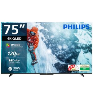 Philips 190 cm (75 inch) 8100 Series 4K Ultra HD Smart QLED Google TV 75PQT8100/94