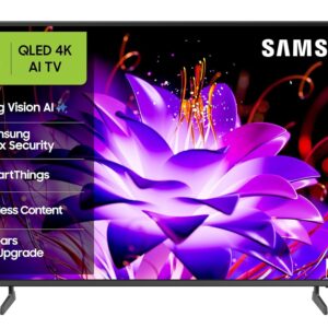Samsung 138 cm (55 inches) Vision AI 4K Ultra HD Smart QLED TV QA55QEF1AULXL