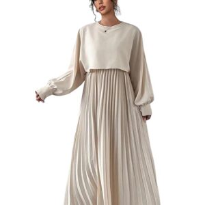 LITZO Western Dress for Women L‑17 XXL – Georgette Maxi