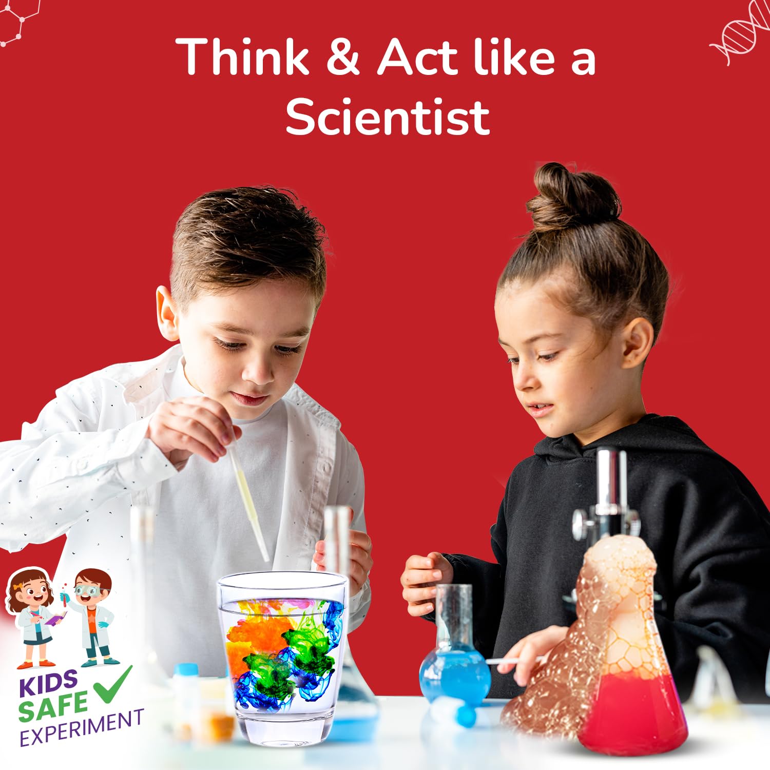 Smartivity Science Experiment Kit | 50+ STEM Experiments for Kids 6–14 | Educational Toy & Birthday Gift - Image 2