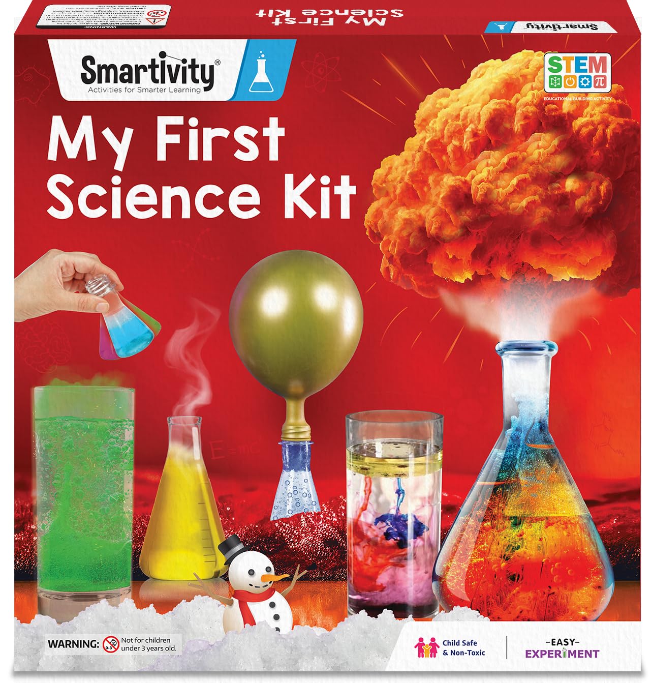 Smartivity Science Experiment Kit box with colorful design and STEM branding