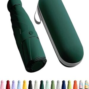 TEKCOOL UV Big Size Windproof Umbrella for sun and rain protection with compact case.