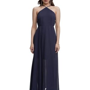 Tokyo Talkies Sleeveless Halter Neck Dress for Women