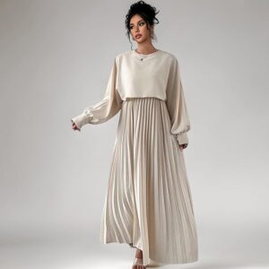 LITZO Western Dress for Women – Elegant Maxi Style
