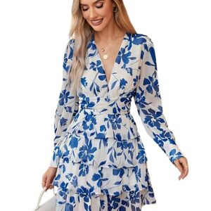 Leriya Fashion Georgette Western Dress LF-WD1266 Blue
