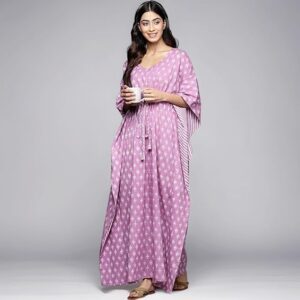 Women’s Printed Libas Cotton Kaftan