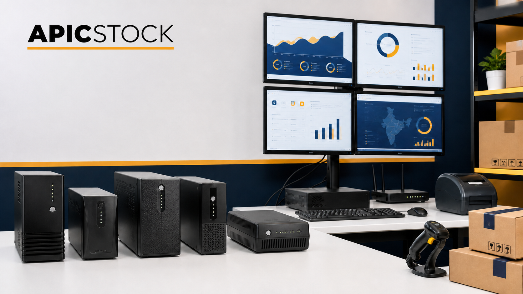 Best UPS for Amazon sellers in India with desktop workstation