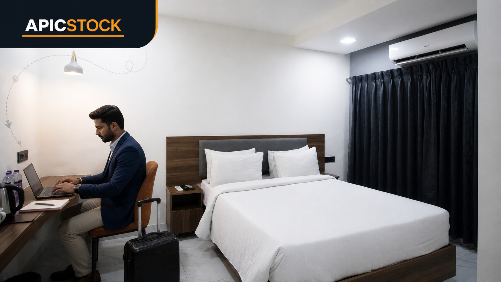 Corporate traveller choosing where to stay near Chakan MIDC