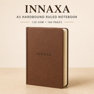 INNAXA Hardbound A5 Ruled Notebook