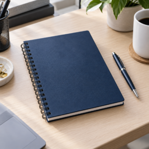 Luxor Compact Executive A5 Notebook editorial illustration