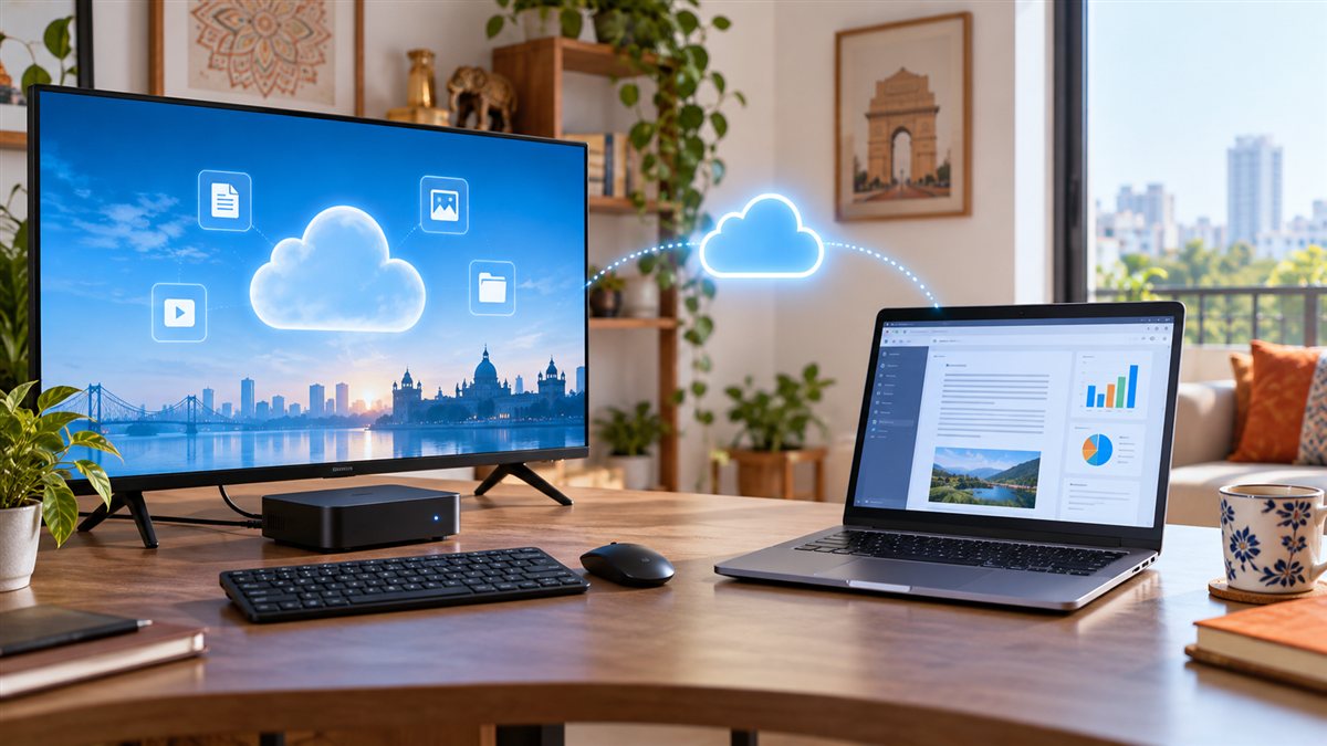 JioPC cloud desktop versus budget laptop comparison for Indian buyers