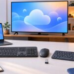 Wireless keyboard and mouse combinations for JioPC, smart TV and home office