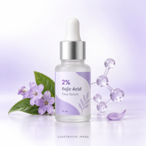 The Derma Co 2% Kojic Acid Face Serum – illustrative generic serum bottle