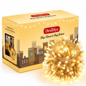 DesiDiya 35 Feet LED String Light — Warm White, Pack of 1
